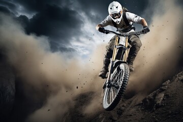 Obraz premium Extreme Athletes Max Out in Sports