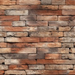Effortlessly clad walls with seamless, tilable brick pattern.