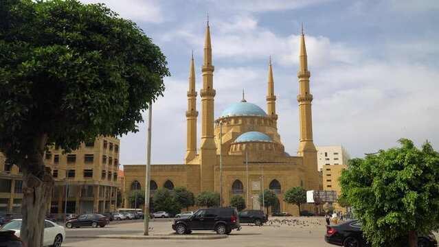The Mohammad Al Amin Mosque located in downtown Beirut is the largest mosque in  Lebanon.