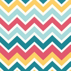 Tote bags get stylish with Chevron pattern; seamless & tilable design