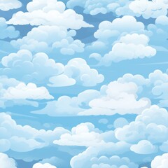 Seamless Cloud Texture: Perfect for Virtual Skies