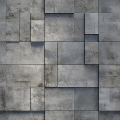 Seamless Concrete Texture for Virtual Spaces - Tileable Pattern