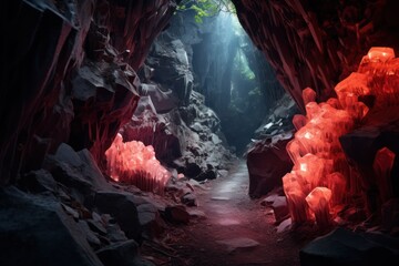 Journeying to Caves of Enchanting Crystals