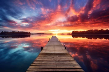 Foto op Canvas Water Sunrises Inspire © Morphart