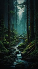 Magnificent Forest Views: A Stunning Scenery.