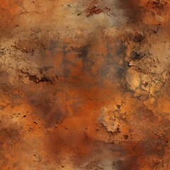 Seamless Rust Texture Pattern for Virtual Designs