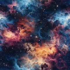 Create seamless space texture patterns for virtual galaxies with ease.