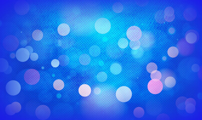 Blue bokeh background for seasonal and holidays event with copy space for text or image, Best suitable for online Ads, poster, banner, sale, celebrations and various design works