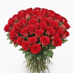 Obraz premium bouquet of red roses