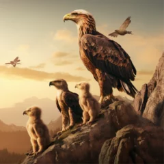 Poster Evolución Aguila © Ikmai