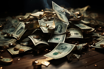 disk and money