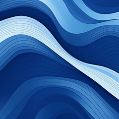 Fototapeta premium creativ Doodle blue abstract background