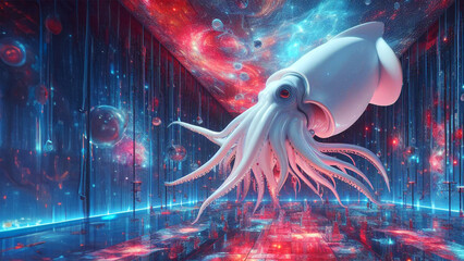 Squid In Space