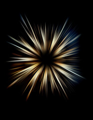 Fototapeta premium Abstract circular speed concept