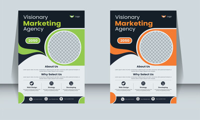  Brochure design, cover modern layout, annual report, poster, flyer, vector in A4