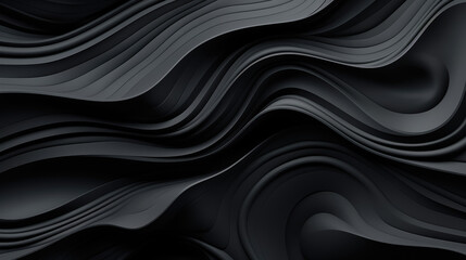 Dark Grey Art Design with Organic Elements