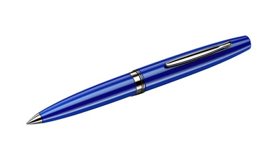 Pen Essential Writing Tools on a Clear Surface or PNG Transparent Background.