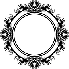Frame with ornament
