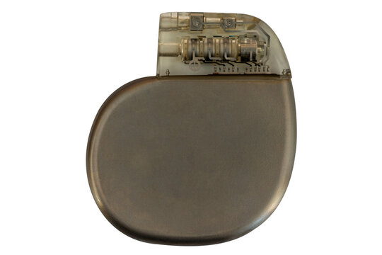 implantable cardioverter defibrillator (ICD) isolated, transparent background, png