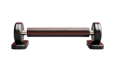 Get Fit with Push Up Bars: A Comprehensive Guide on a Clear Surface or PNG Transparent Background.
