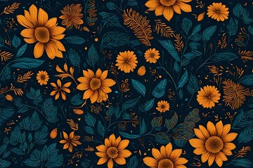 seamless floral pattern