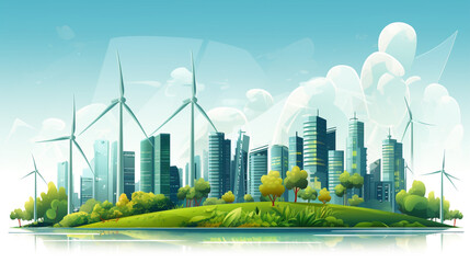 Sustainable city design, trending in environmental engineering on Behance.