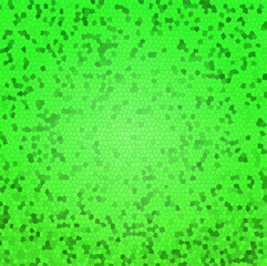 abstract green crystal type background