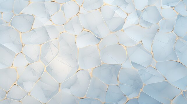  a white wall with a lot of white shapes on it.  generative ai