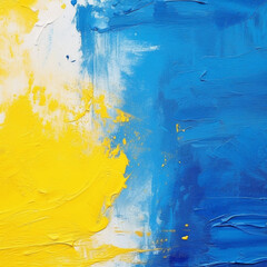 blue yellow abstract background at the hand draw
