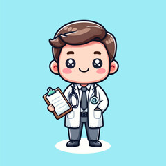 doctor cartoon illustration