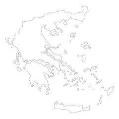 Greece map. Map of Greece 
