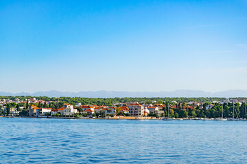 Fototapeta na wymiar Croatian coastal city of Zadar