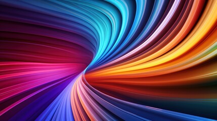 abstract colorful background with some smooth lines