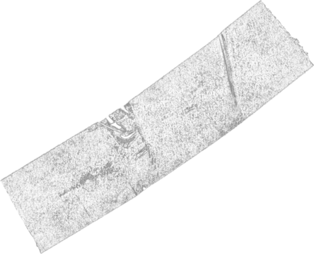 conjunto de fita adesiva transparente ou tiras isoladas. Recortes pegajosos de plástico amassado.