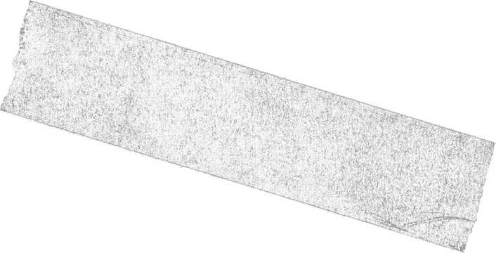 conjunto de fita adesiva transparente ou tiras isoladas. Recortes pegajosos de plástico amassado.