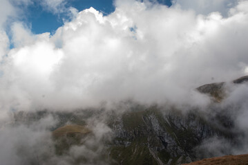 Cloud in the mountain