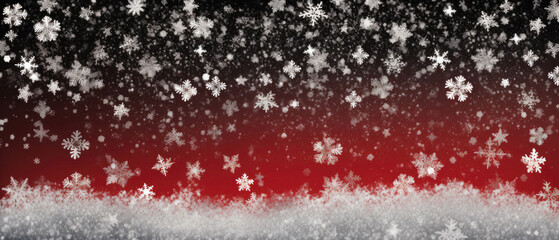 Abstract christmas background with snowflakes.