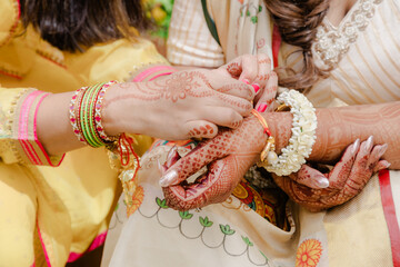 Hindi wedding ceremony