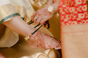 Hindi wedding ceremony