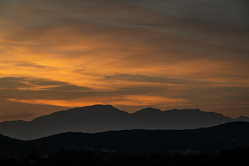 Spectacular photographs of sunsets in Molise, Italy