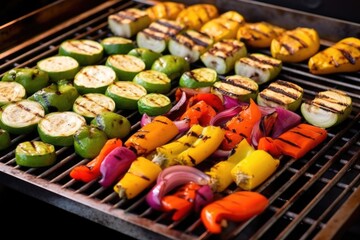 an assortment of bbq vegetables ready to enter the grill