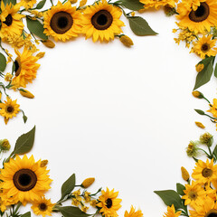 Minimalist Sunflower Art Timeless Charm