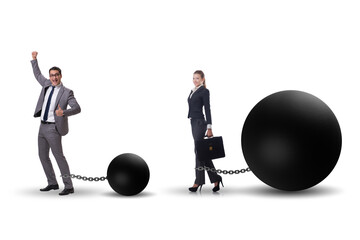 Concept of inequality between women and men
