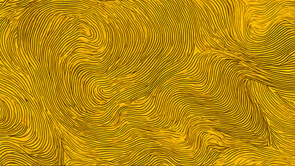 Obraz premium Abstract yellow waves
