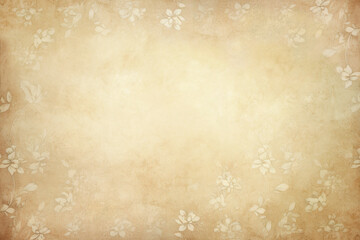 Old Vintage Ornamental Paper Background with Copy Space