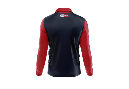 Long Sleeve Polo Shirt Mockup