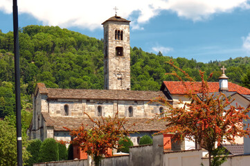 The church of Armeno in the province of Novara.