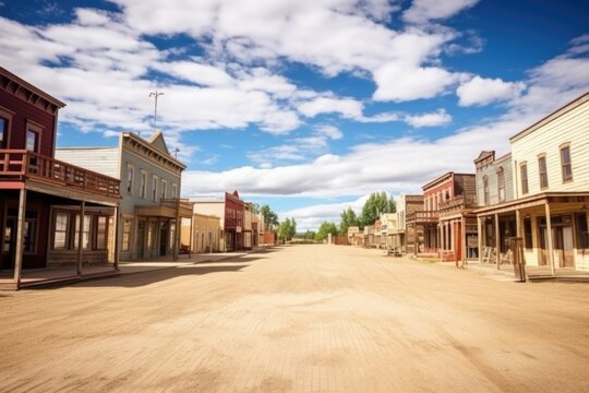 Western Town Movie Sets