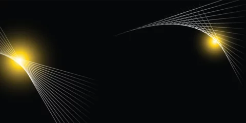 Fotobehang Luxury Elegant Super Car Automobile Urban Design Background. Premium Black Silver Metallic Shine lines Effect Display showroom in store. © ADAM HAIDAR MUHAMMAD
