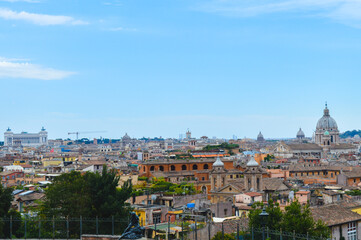 Fototapeta na wymiar Rome city is the capital of Italy for holidays all year round... Rome city, Italy, 08-05-2017